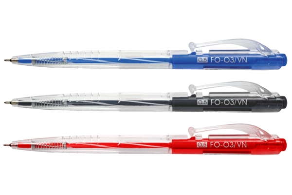 Bút Bi Bấm Thiên Long Flex Office FO-03